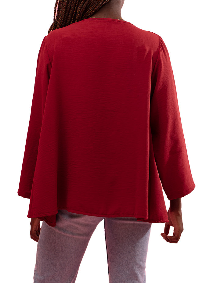 Manteau Doux Nostalgie avec Manches 3/4 Gozé - Manteaux Femme Doux | Faroma