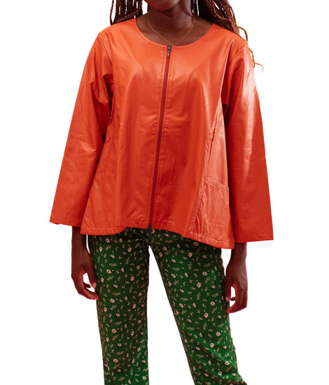 Gozé Nougaro Back-Drawstring Coat - Women's Coats with Back Detail | Faroma 2