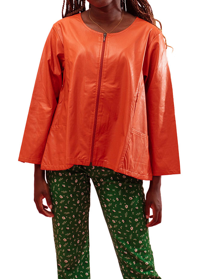 Gozé Nougaro Back-Drawstring Coat - Women's Coats with Back Detail | Faroma