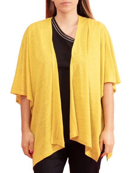 Poncho Mailie com Botões Laterais Maloka - Ponchos Femininos Leves | Faroma