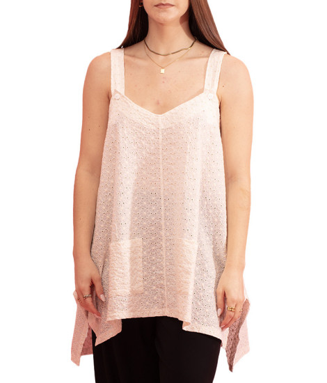 Gozé Nubuck Volume Side-Slit Top - Women's Volume Tops | Faroma 2