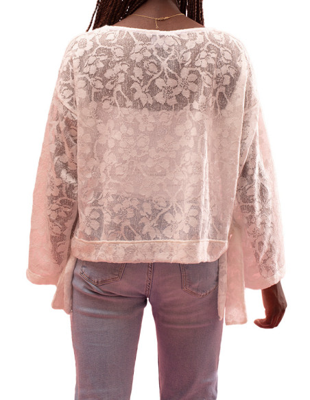 Top Nadir avec Lacets Latéraux Gozé - Tops Femme avec Détails en Lacet | Faroma