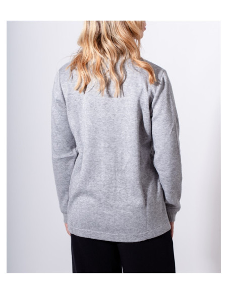 Manteau avec Col Rond Orestina Maloka - Manteaux Femme à Col Rond | Faroma