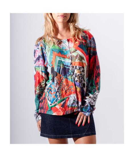 Maloka Nicolas Short Buttoned Coat - Women's Short Coats | Faroma