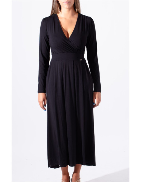 Maloka Jakarta Long Dress - Women's Long Dresses with Exoticism | Faroma
