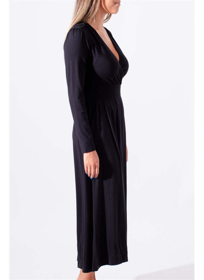 Maloka Jakarta Long Dress - Women's Long Dresses with Exoticism | Faroma