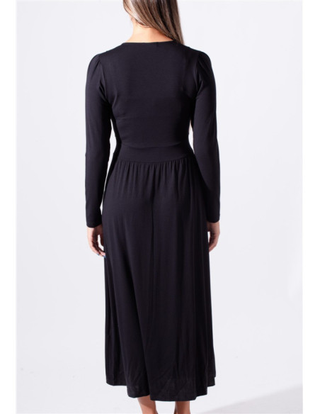 Maloka Jakarta Long Dress - Women's Long Dresses with Exoticism | Faroma