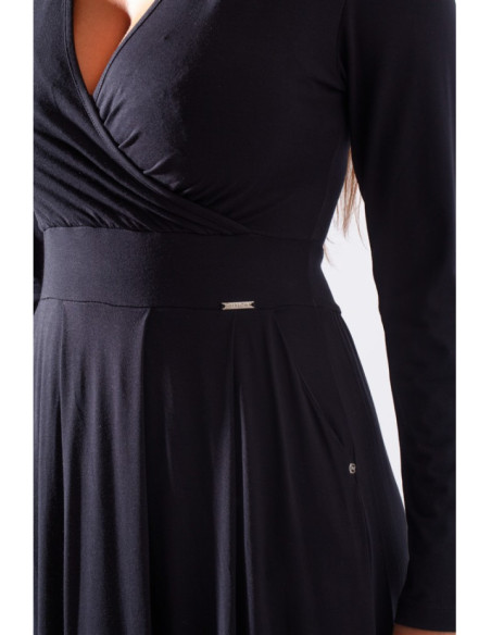 Maloka Jakarta Long Dress - Women's Long Dresses with Exoticism | Faroma