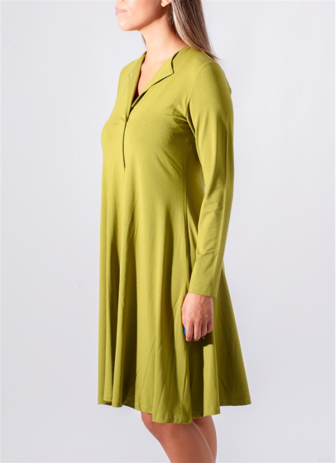 Robe Joselyn avec Coupe Godée Maloka - Robes Femme avec Godets | Faroma