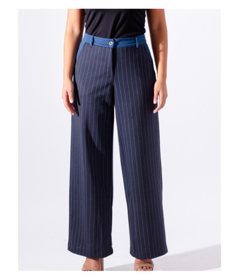 Maloka Benjamin Zip and Button Denim Trousers - Women's Denim Jeans | Faroma 2