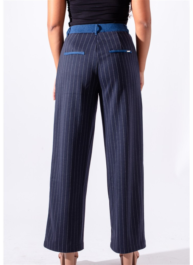 Maloka Benjamin Zip and Button Denim Trousers - Women's Denim Jeans | Faroma
