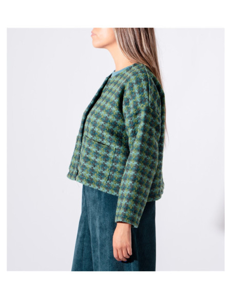 Manteau Court avec Poches Pizza Gozé - Manteaux Courts Femme | Faroma
