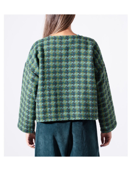 Manteau Court avec Poches Pizza Gozé - Manteaux Courts Femme | Faroma