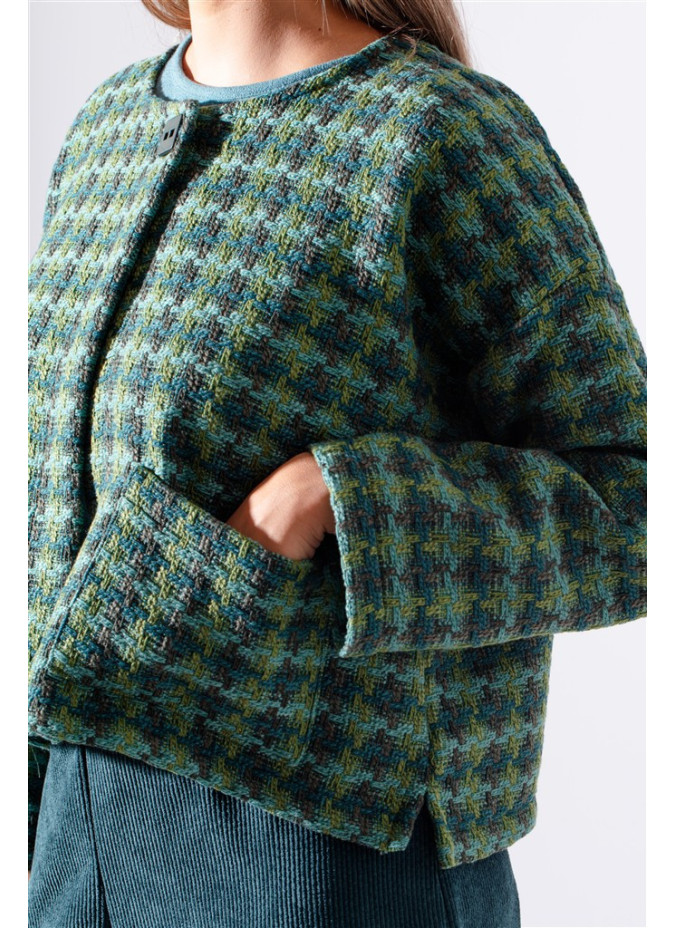 Manteau Court avec Poches Pizza Gozé - Manteaux Courts Femme | Faroma