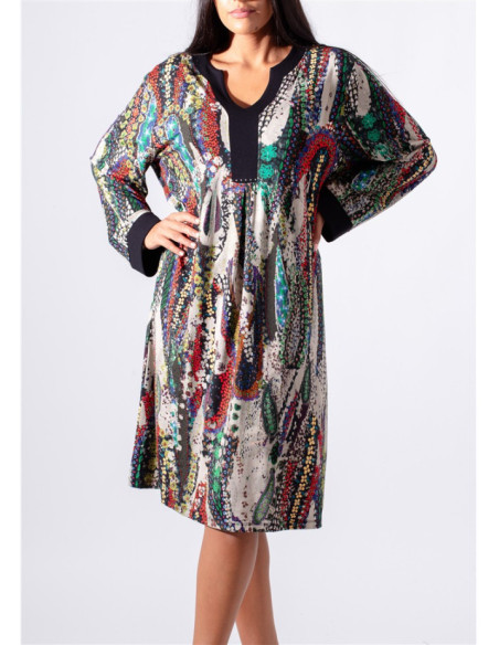Robe Selma Maloka - Robes Femme à l'Élégance Classique | Faroma