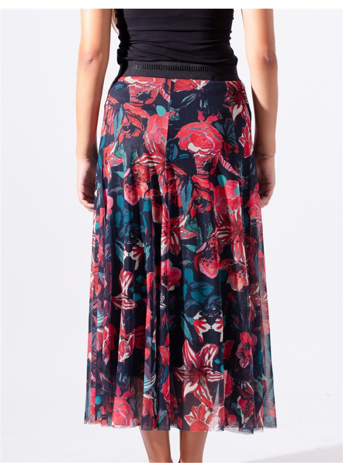 Saia Longa Estampada Topanga Maloka - Saias Longas Femininas | Faroma