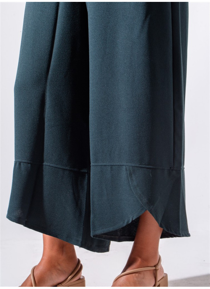 Pantalon Palaos en Crêpe Froissé Gozé - Pantalons Femme en Crêpe | Faroma