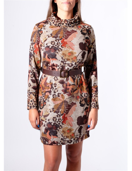 Vestido Panthere Paul Brial - Vestidos Femininos com Print de Pantera | Faroma