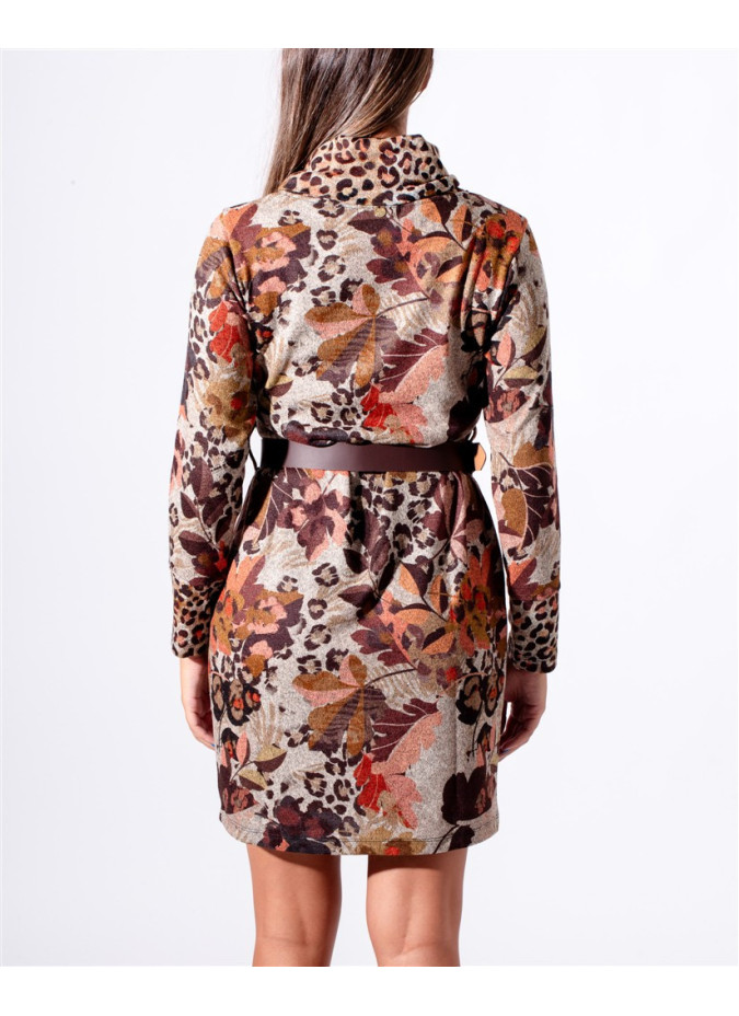 Vestido Panthere Paul Brial - Vestidos Femininos com Print de Pantera | Faroma