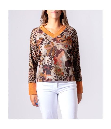 Pull Jungle Paul Brial - Pulls Femme avec Esprit Sauvage | Faroma