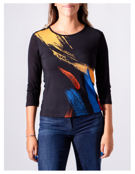 Paul Brial Splash T-shirt - Energetic Women's T-shirts | Faroma