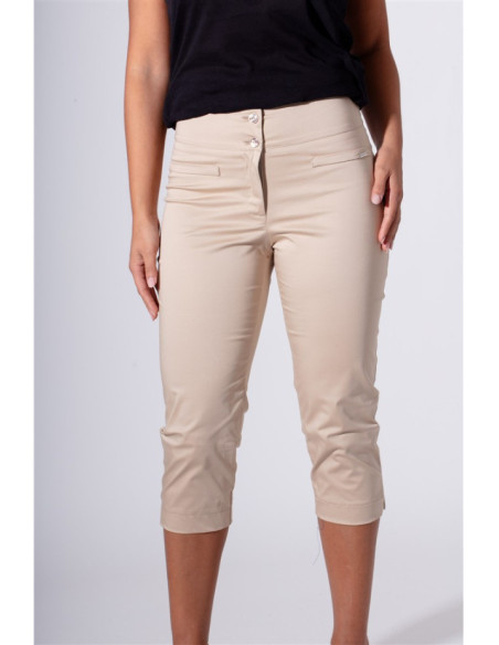 Maloka Sheyla Cropped Trousers - Stylish Women's 3/4 Trousers | Faroma