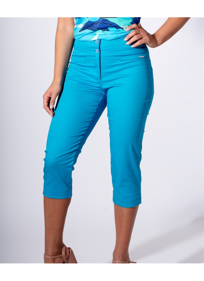 Maloka Sheyla Cropped Trousers - Stylish Women's 3/4 Trousers | Faroma