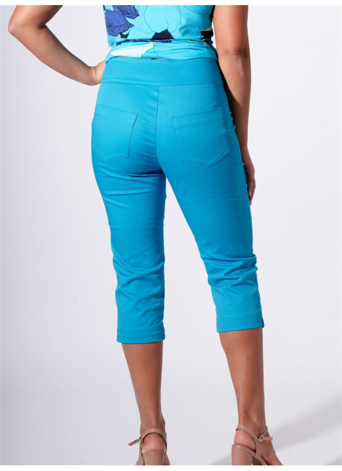 Maloka Sheyla Cropped Trousers - Stylish Women's 3/4 Trousers | Faroma