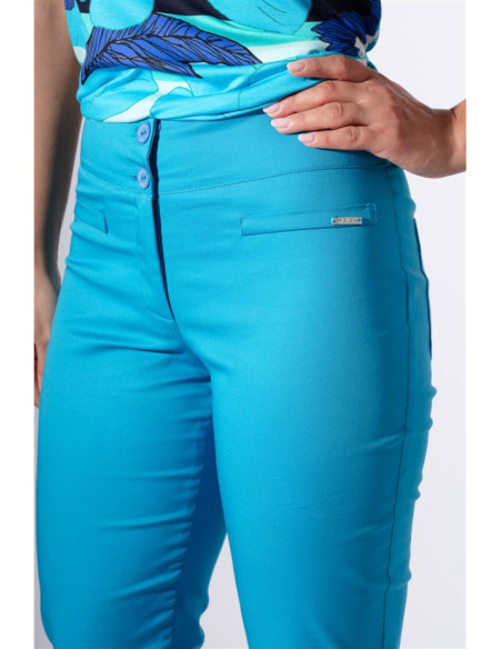 Maloka Sheyla Cropped Trousers - Stylish Women's 3/4 Trousers | Faroma