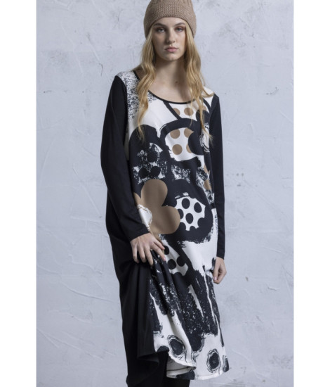 Vestido Marengo Gozé - Vestidos Femininos em Tom Cinzento Elegante | Faroma