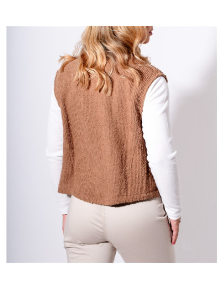 Colete Beth Maloka - Coletes Femininos Elegantes | Faroma