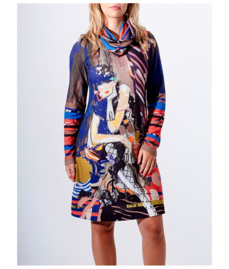 Robe Edna Maloka - Robes Femme avec Renouveau | Faroma 2
