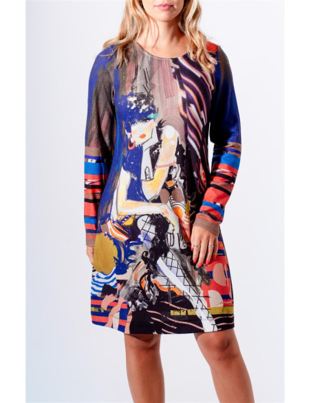 Vestido Edna Maloka - Vestidos Femininos com Renovação | Faroma