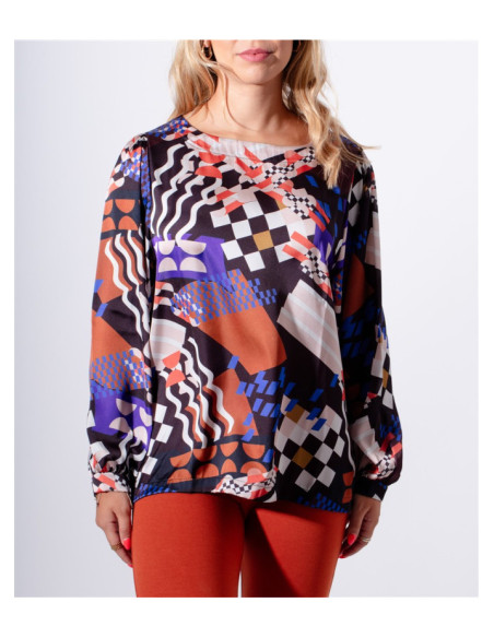 Blusa Eliane Maloka - Blusas Femininas com Delicadeza | Faroma