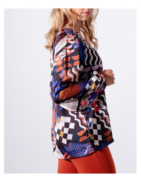 Blusa Eliane Maloka - Blusas Femininas com Delicadeza | Faroma
