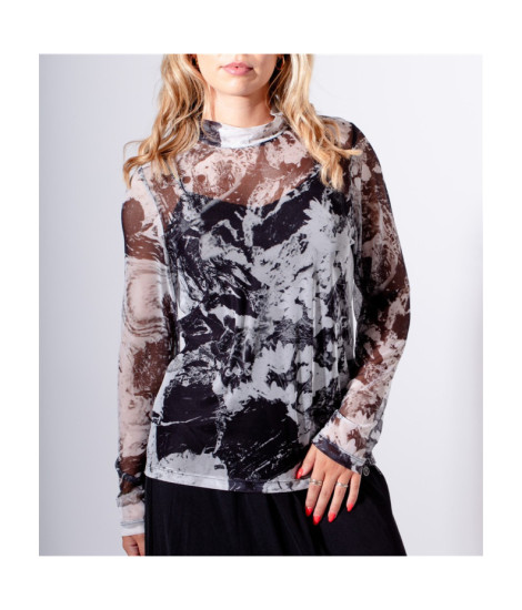 T-shirt Elisy Maloka - T-shirts Femininas com Elegância | Faroma 2