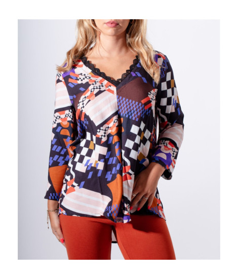 Blusa Erika Maloka - Blusas Femininas com Beleza Nórdica | Faroma 2