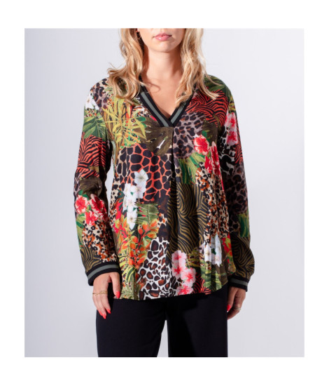 Maloka Silva Blouse - Women's Blouses with Natural Beauty | Faroma 2