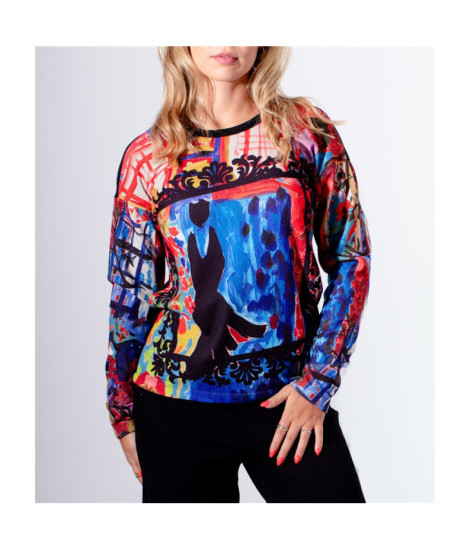 T-shirt Vony Maloka - T-shirts Femininas Vibrantes | Faroma 2