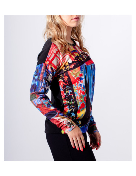 T-shirt Vony Maloka - T-shirts Femininas Vibrantes | Faroma