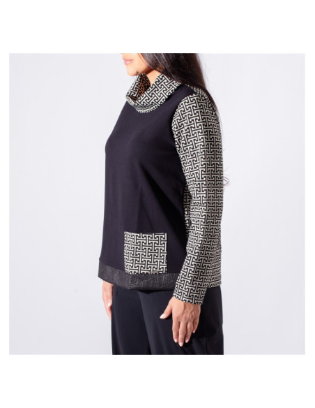 Camisola Tetra Maloka - Camisolas Femininas Modernas | Faroma