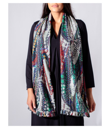 Écharpe Nash Maloka - Accessoires Femme Élégants | Faroma 2