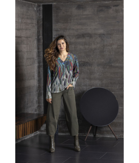 Pantalon Katia Maloka - Pantalons Femme Modernes | Faroma