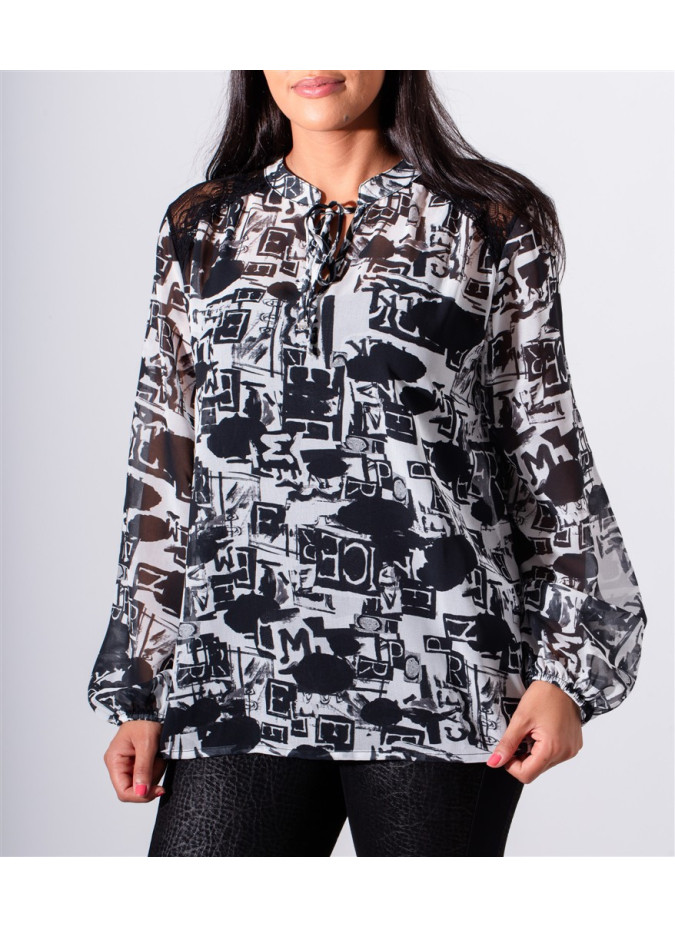 Blouse Natalia Maloka - Blouses Femme Sophistiquées | Faroma