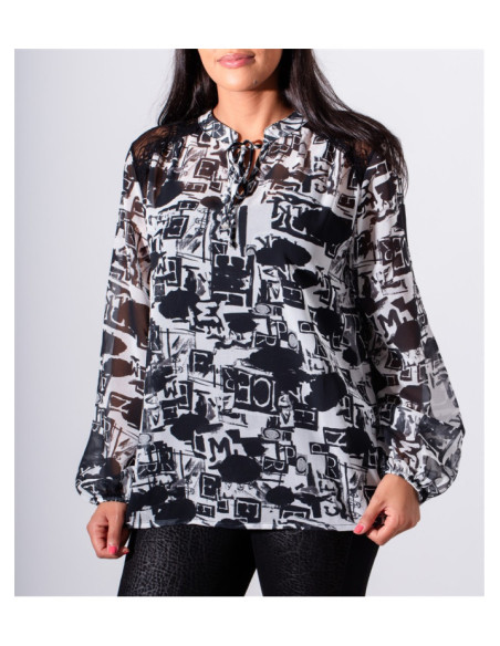 Blouse Natalia Maloka - Blouses Femme Sophistiquées | Faroma