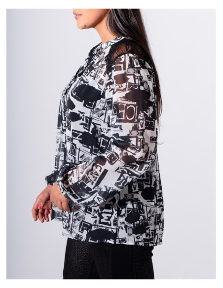 Blouse Natalia Maloka - Blouses Femme Sophistiquées | Faroma