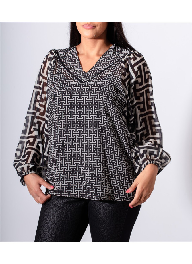 Blusa Thery Maloka - Blusas Femininas Elegantes | Faroma