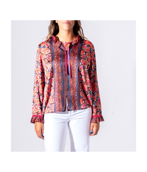 Tunique Verdure Paul Brial - Tuniques Femme aux Motifs Végétaux | Faroma