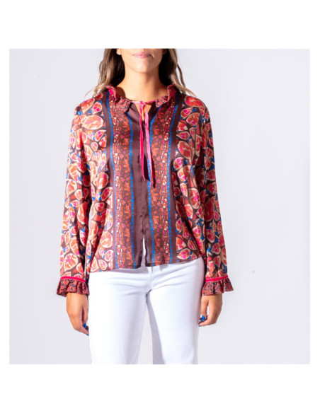 Túnica Verdure Paul Brial - Túnicas Femininas com Motivos Vegetais | Faroma