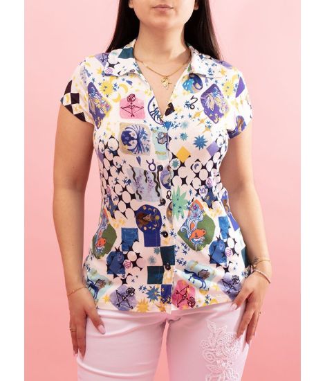 Maloka Ishani Shirt - Women's Shirts with Sea Charm | Faroma 2